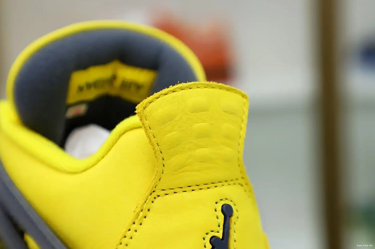 AIR JORDAN 4 Kimikick JORDAN AIR 2021 'LIGHTNING' RETRO 0818